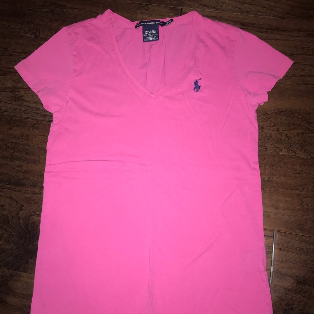 Ralph Lauren Pink Tee